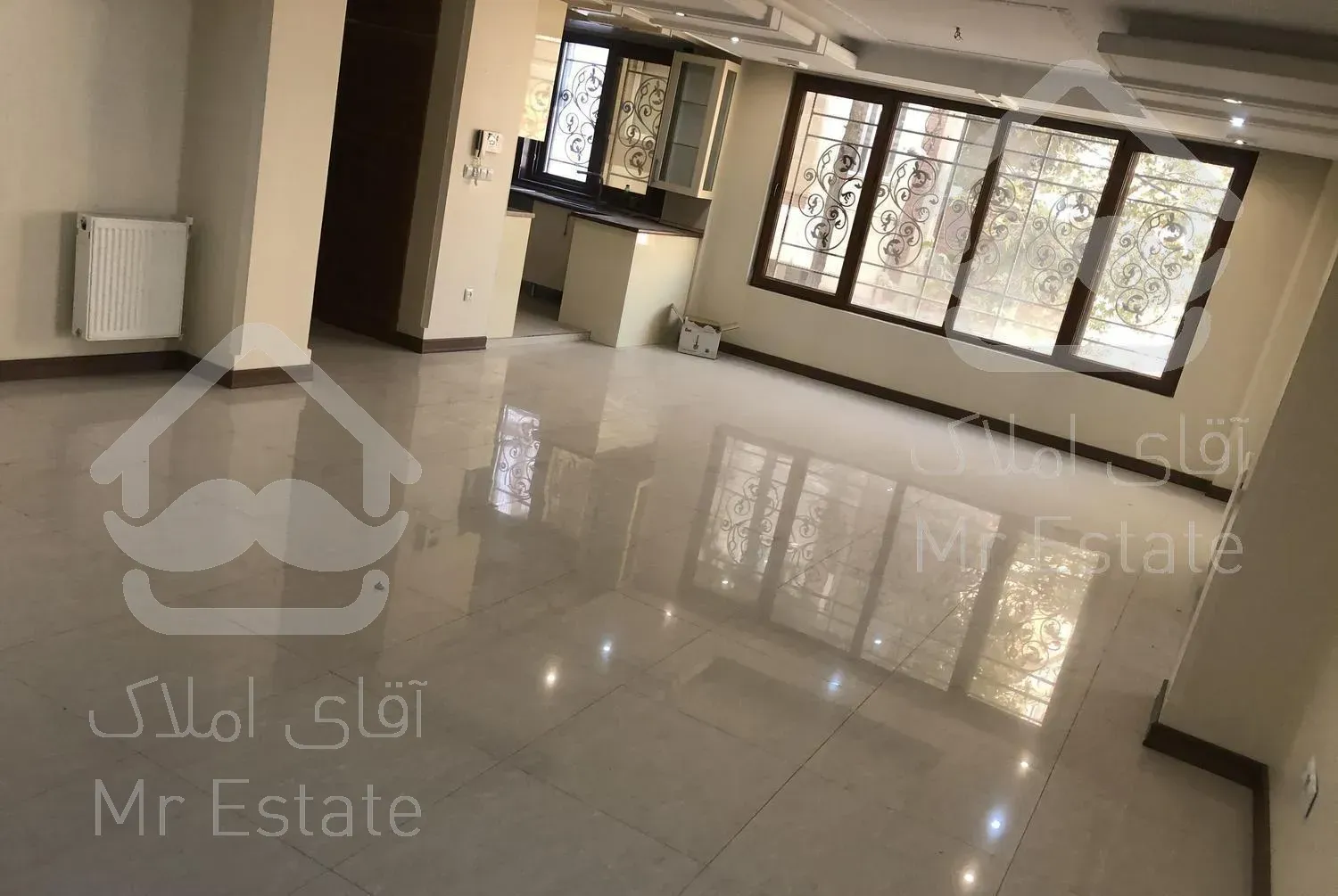 ۱۲۲ متری ۲ خوابه شیک ویو دار