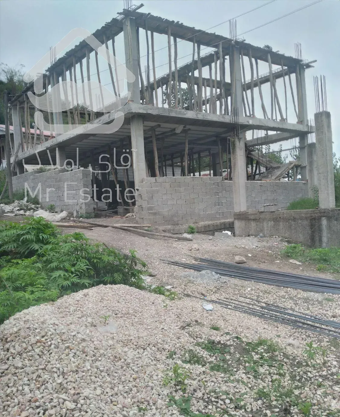 اجرا اسکلت و سقف و ستون