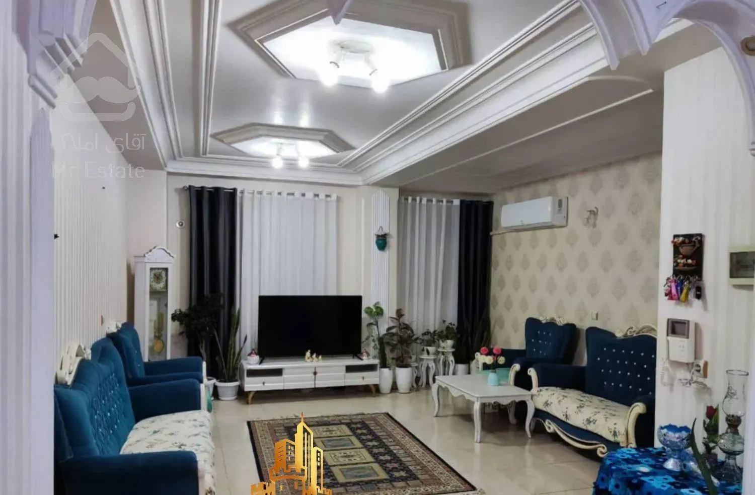 املاک قصرشهر // آپارتمان ۹۶ متری // ط اول انتظام