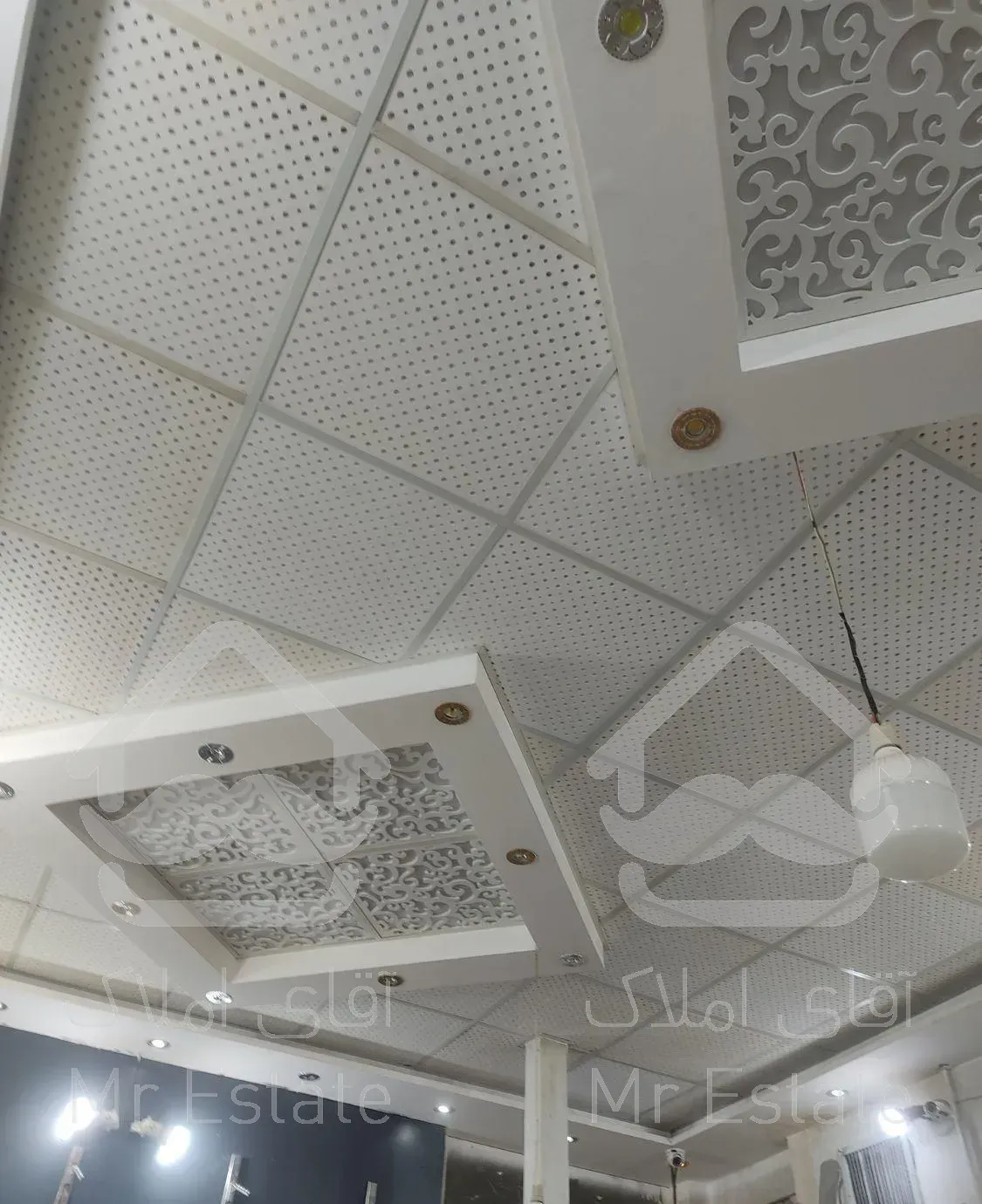 اجرای سقف کاذب سرویس حمام