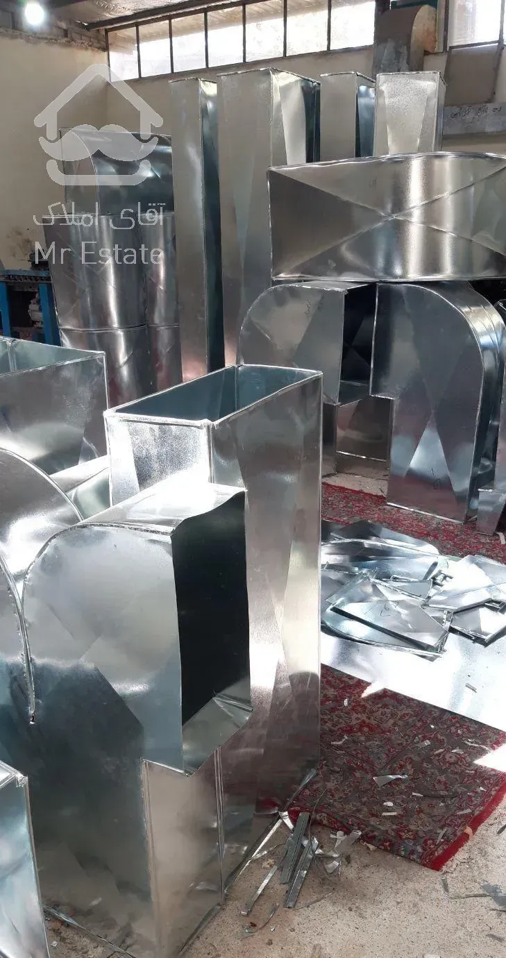 کانالسازی کولر ،داکت،هواساز .باکس. لوله هود