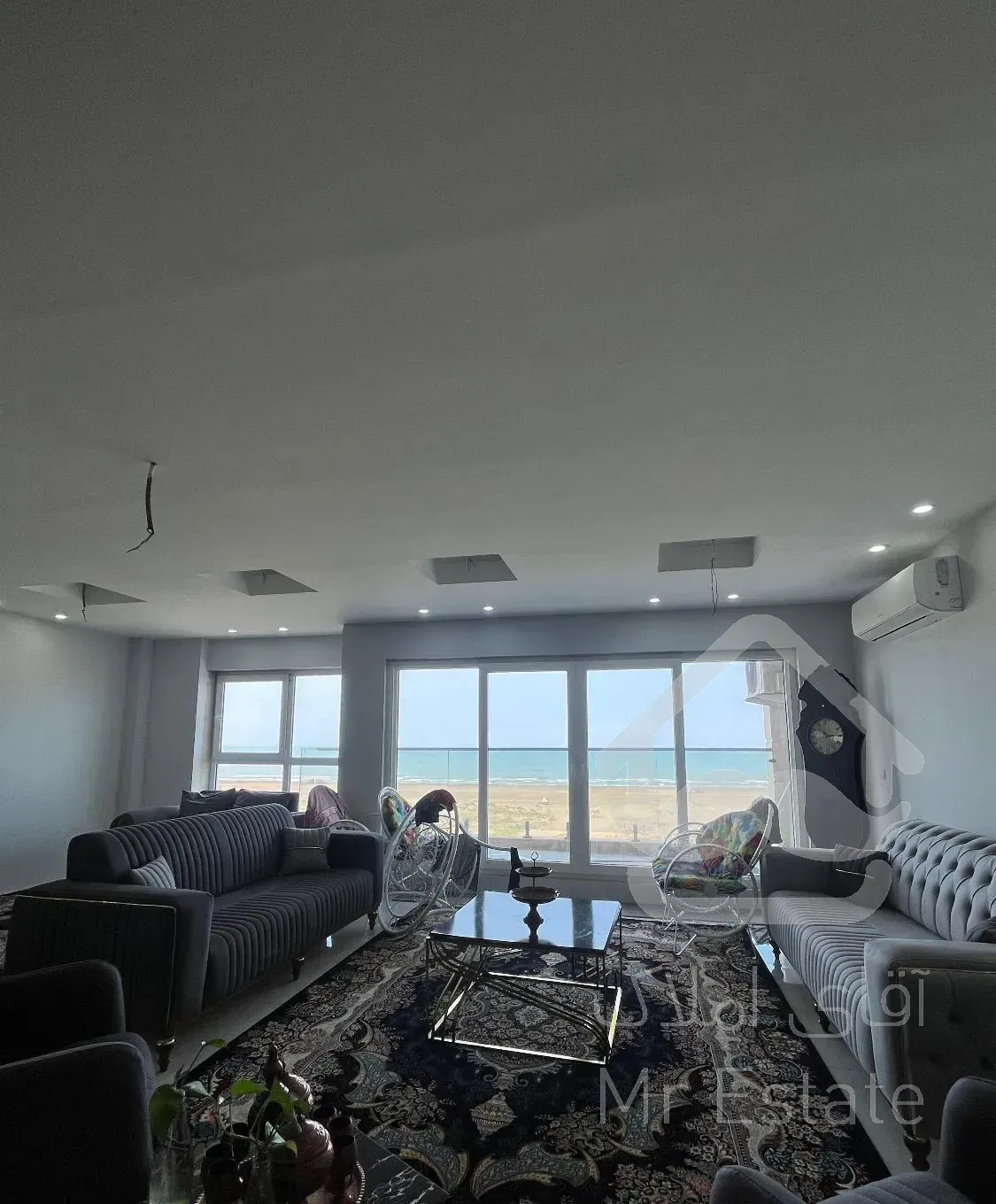 آپارتمان نوساز خوش نقشه پلاک اول دریا منطقه اسحاقی