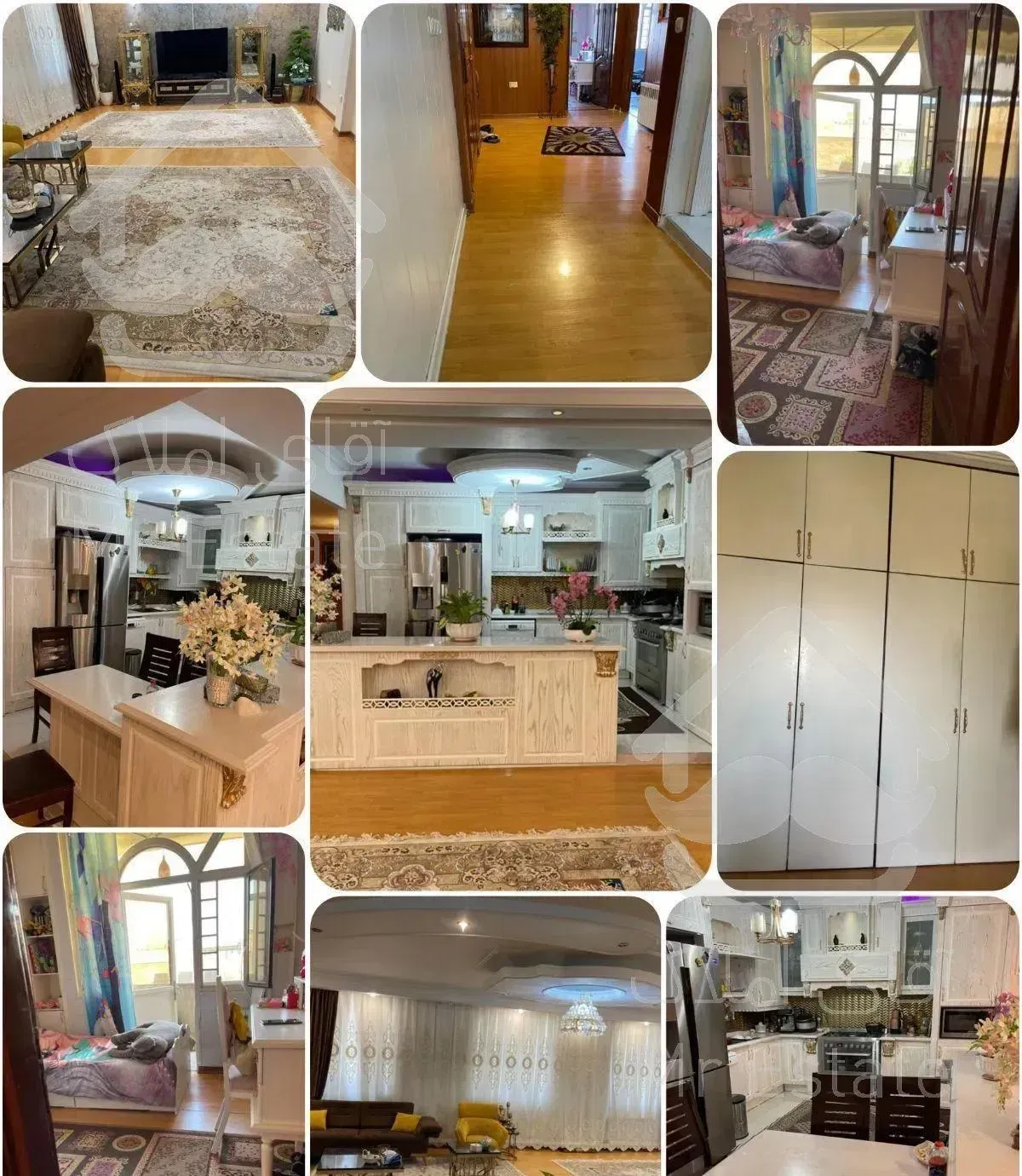 اپارتمان سامانیه ۱۶۵ متر طبقه سوم