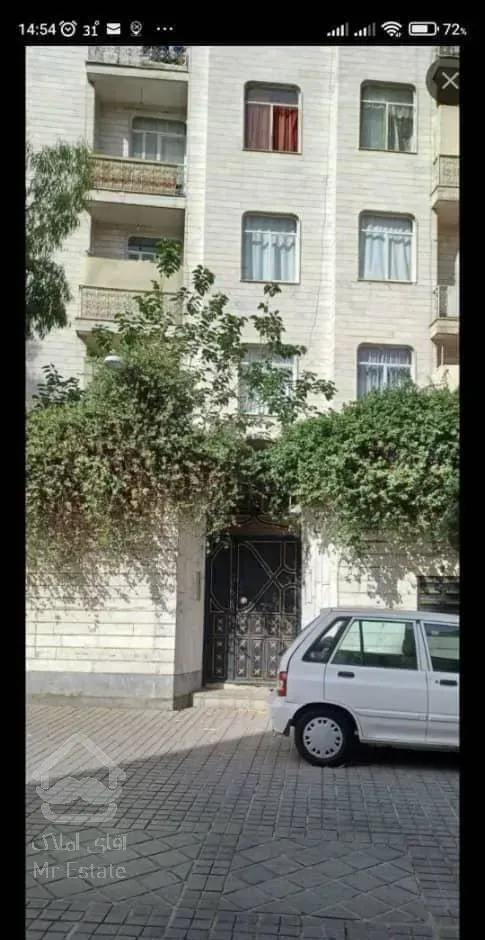 اجاره آپارتمان ۸۲ متری ۲ خوابه طبقه ۴ در امین حضور