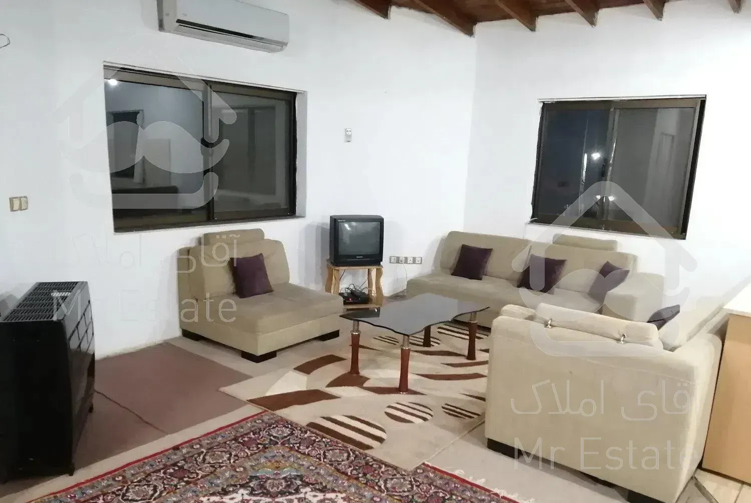 اجاره ویلا دوخوابه تمیز در دل جنگل نزدیک رودخونه