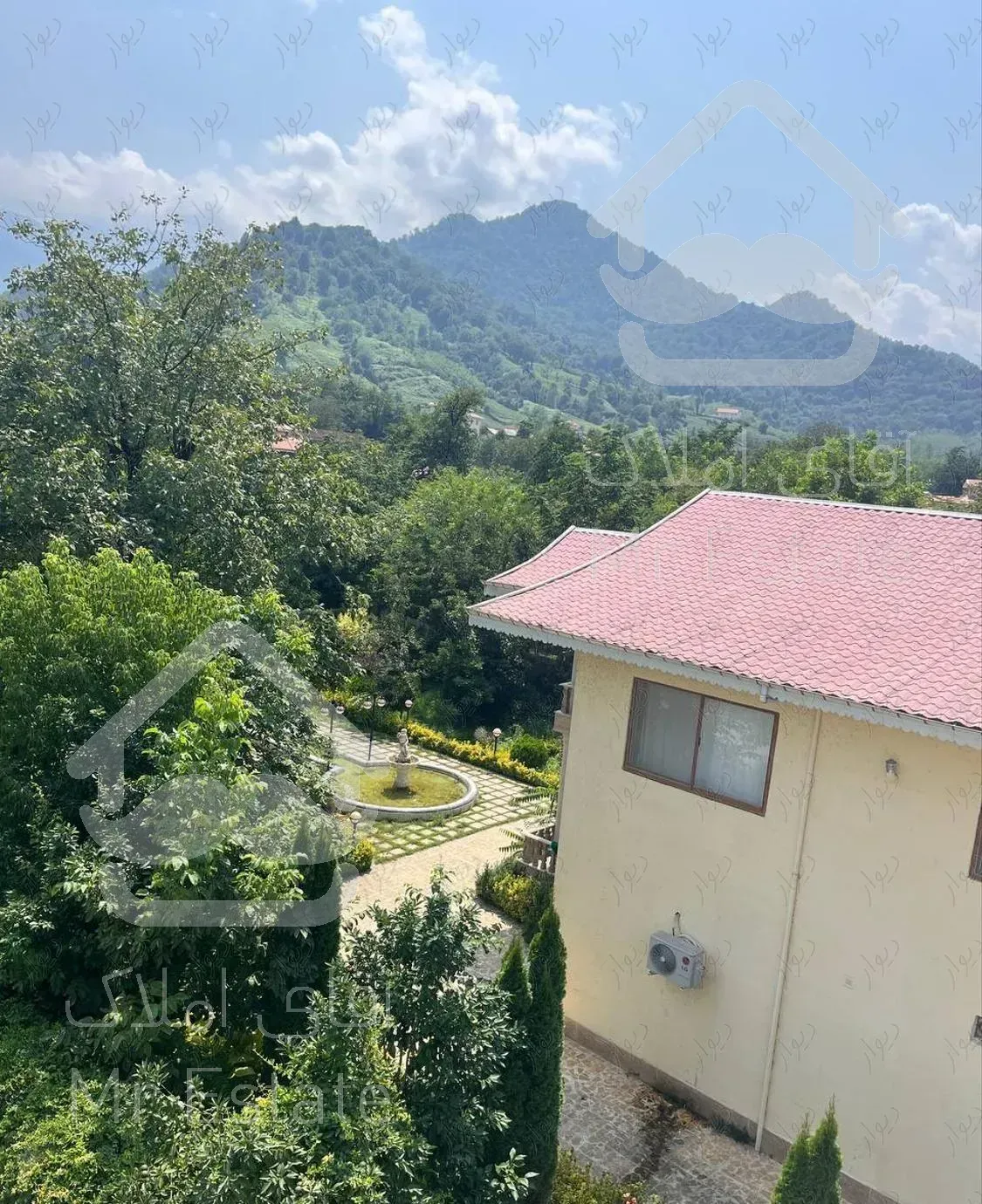 اجاره کاخ ویلا استخردار جنگلی لب رودخانه