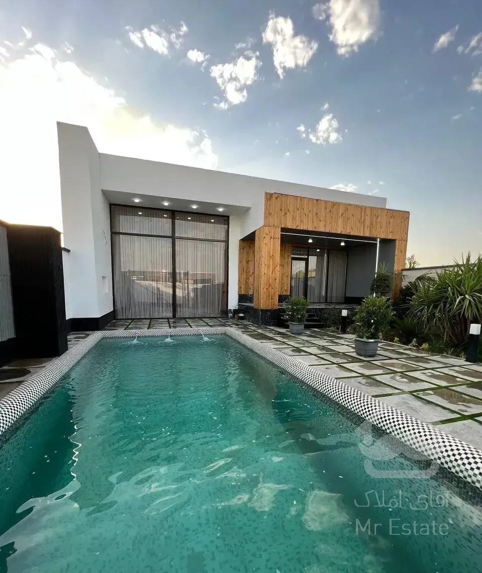 ویلالوکس فلت با استخرتجهیزات۳۰۰متری/مستقل با منیت