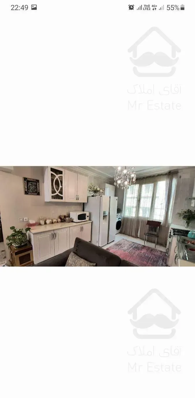 ۶۲ متری رودکی بالای بوستان با پارکینگ