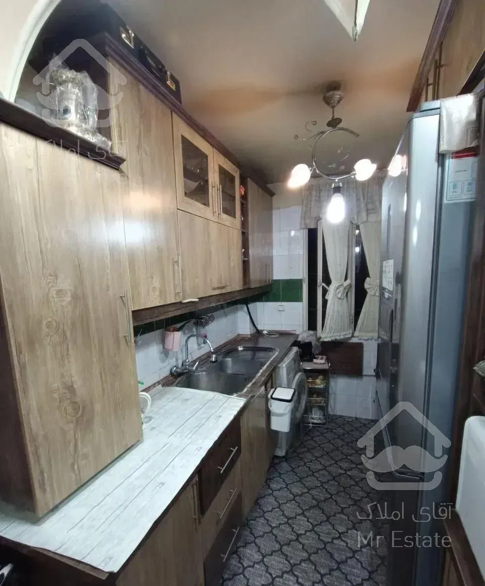 ۵۵متر/تک واحدی/نزدیک‌ مترو/سالن و اتاق پرده خور