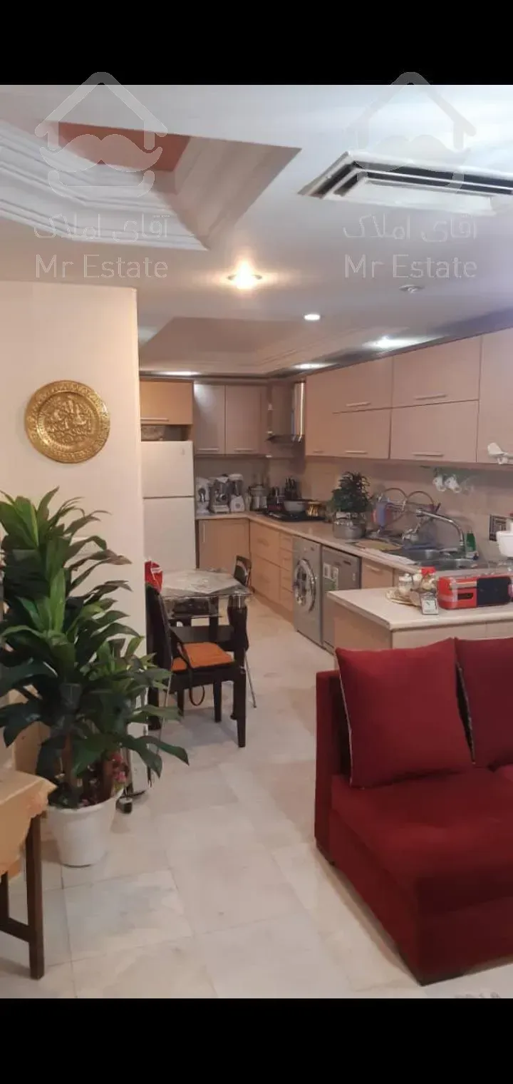 ۱۱۴ متر ۲ خوابه سلیمی شمالی