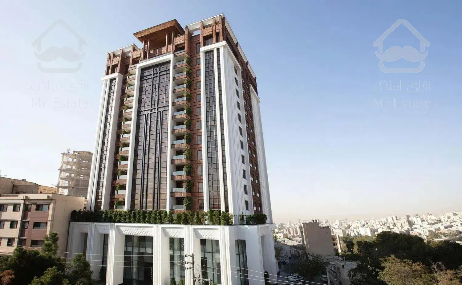 ۱۶۰متر چشم اندازشهر-بدون مشرف 'برج ۲قلو کوروش'