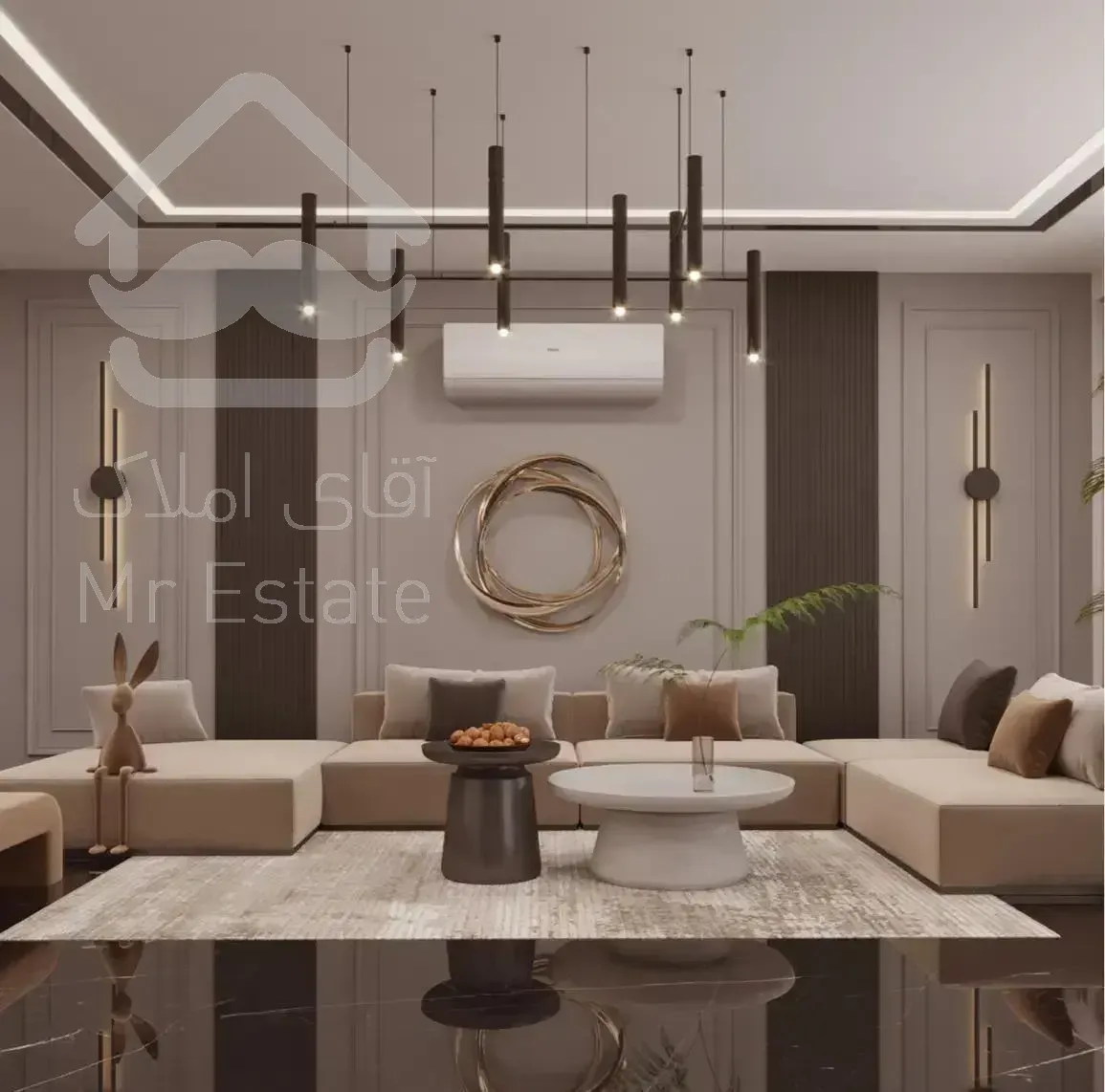 ۱۲۰متر هتل برج مسکونی چشم انداز ابدی فول