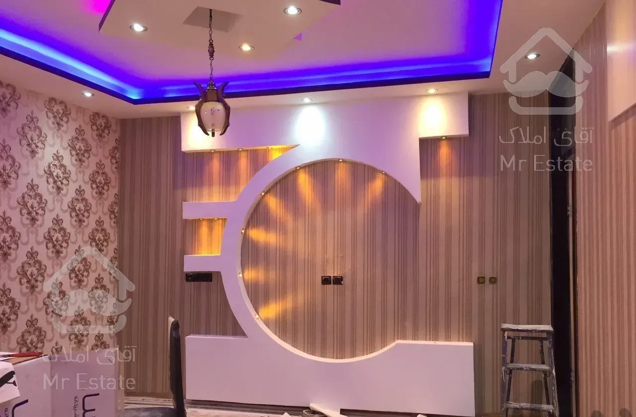 کناف کاغذدیواری رنگ