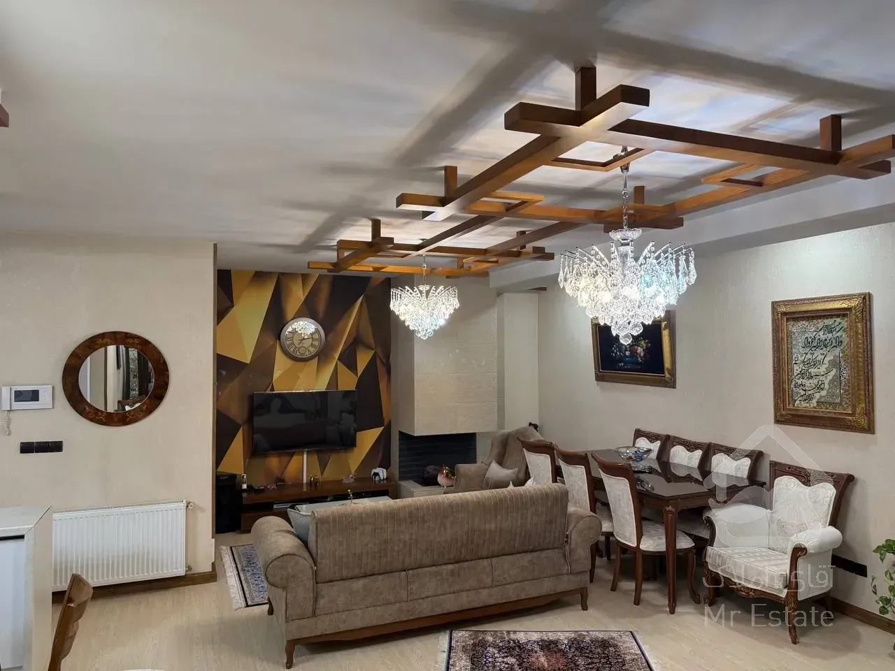 ۷۴متر۲خواب فول روبه کوچه