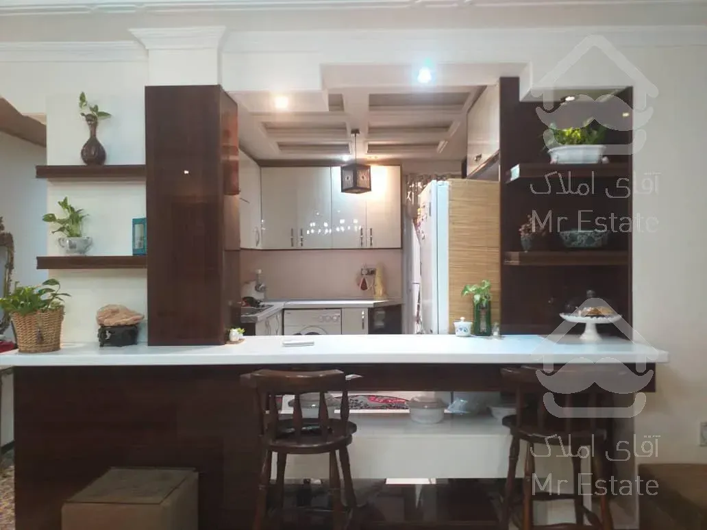 105متر/دوخواب/سالن پرده خور/آلاله شرقی سرو