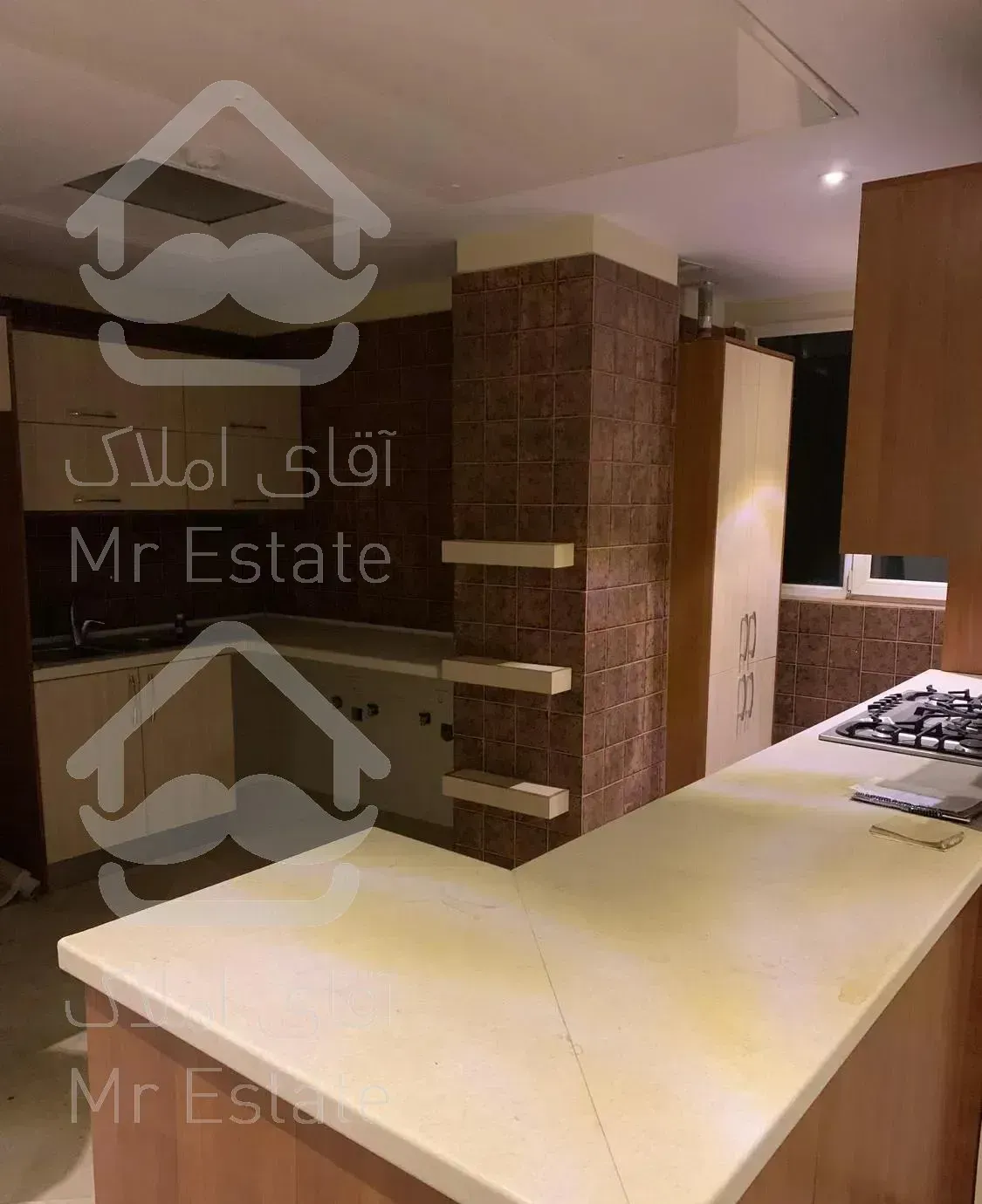 اوین ۱۰۵متر ۲خواب ، خوش نقشه ، فرعی دنج