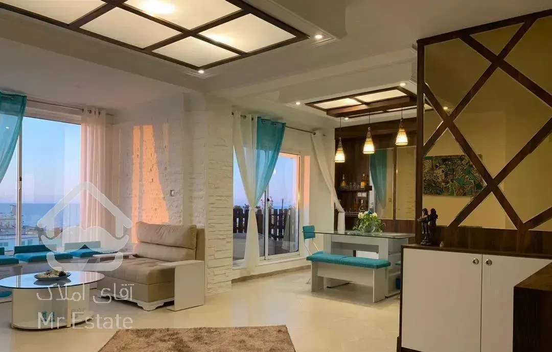 اپارتمان مبله دید ۳۶۰ درجه کامل به دریا در بابلسر