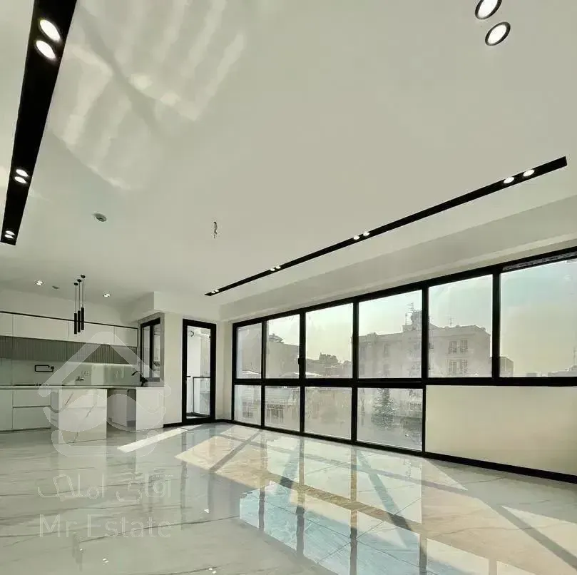 شمال جردن/ ۱۱۰ متر/ مدرن مینیمال شیشه ای