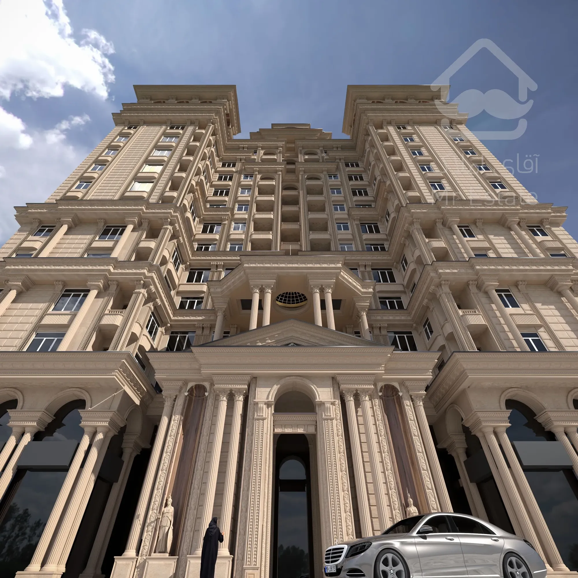 ۱۲۵ متر در لاکچریترین برج باغ فردیس کرج