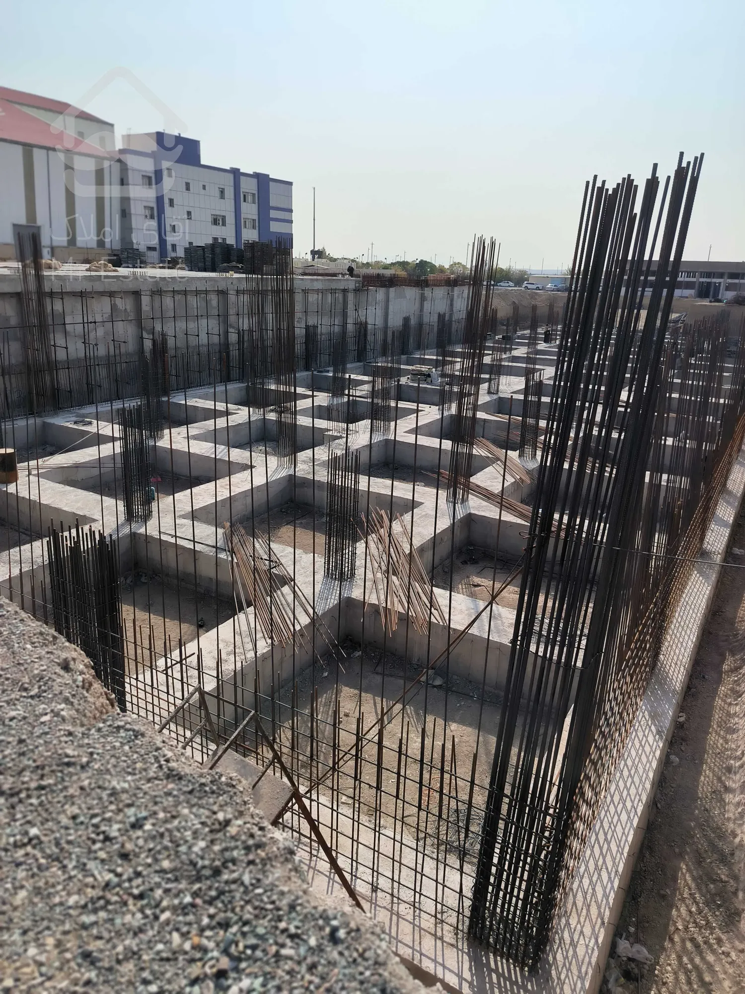 اجرای فونداسیون سوله