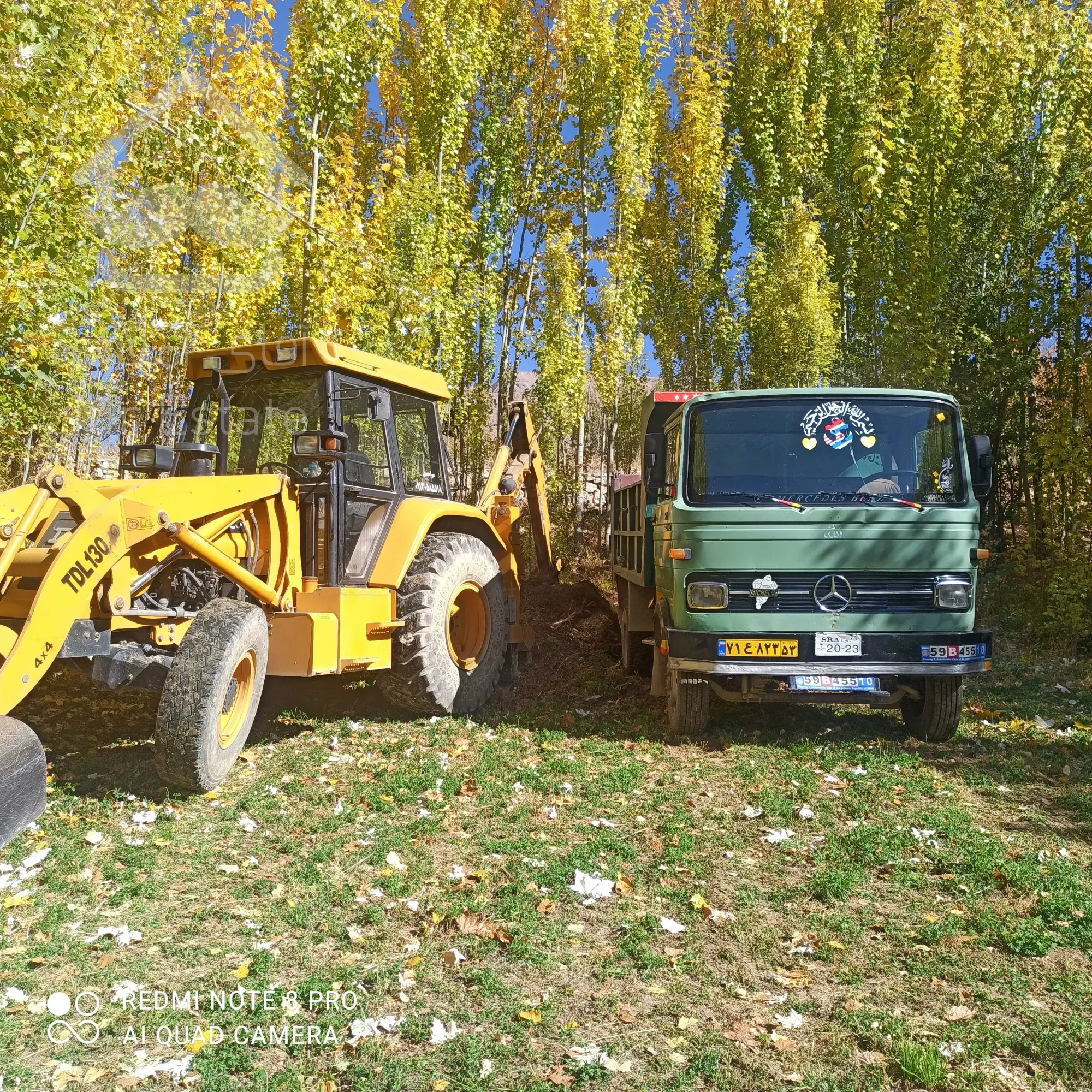 حمل مصالح ساختمانی با خاور کمپرسی