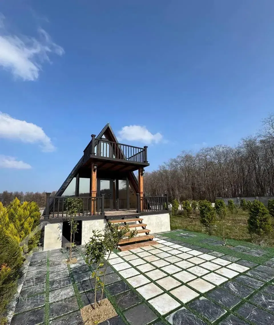 ویلا کلبه سوییسی/ویو ابدی جنگل/شهرکی با نگهبانی