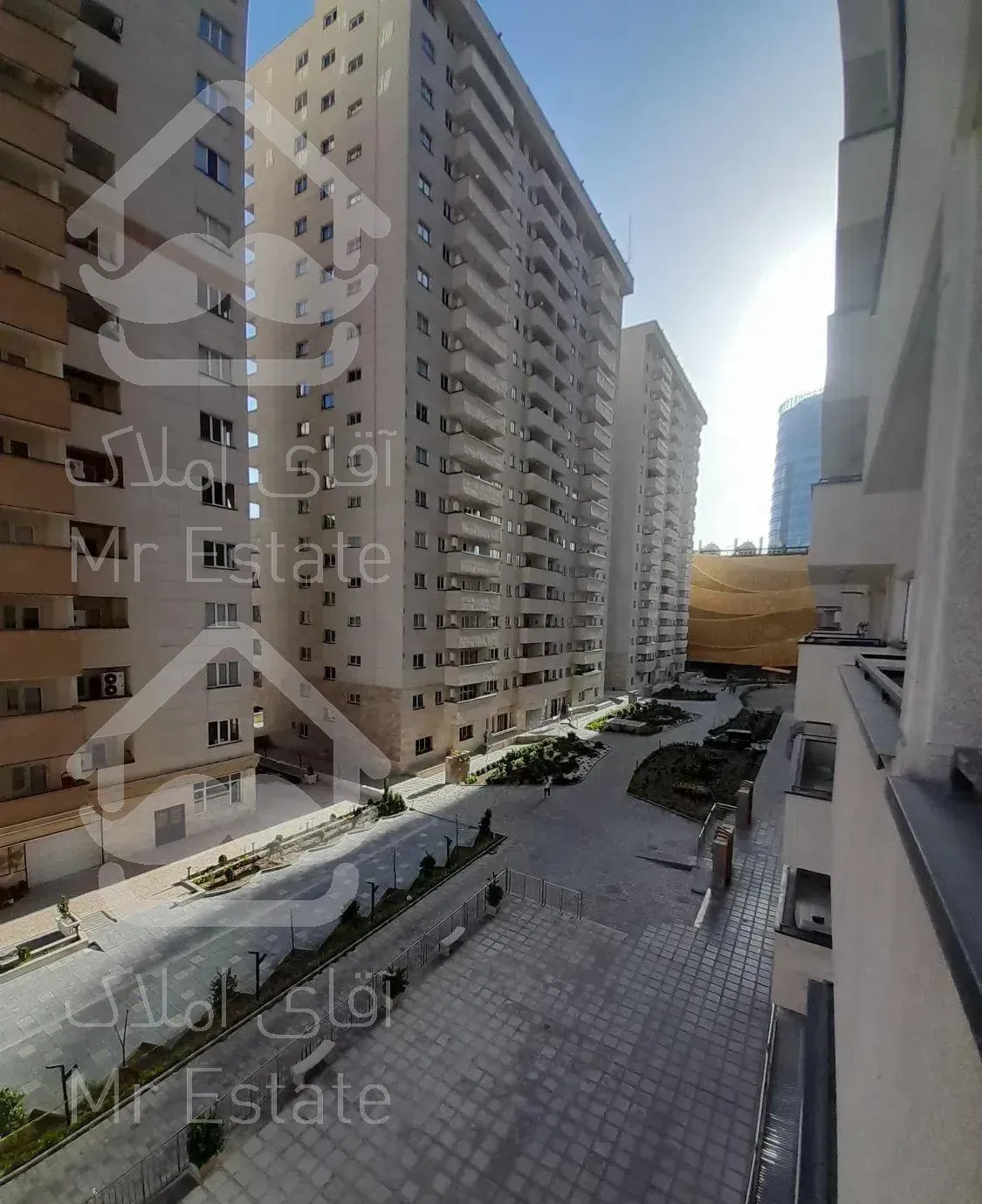 ۹۱متر ۲ خوابه دریاچه چیتگر واحد کلید نخورده