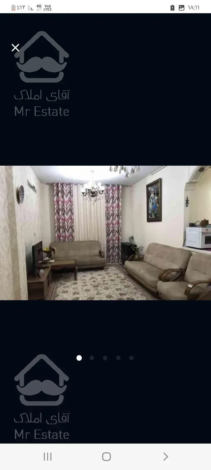 آپارتمان ۵۱ متری تکخواب طبقه سوم