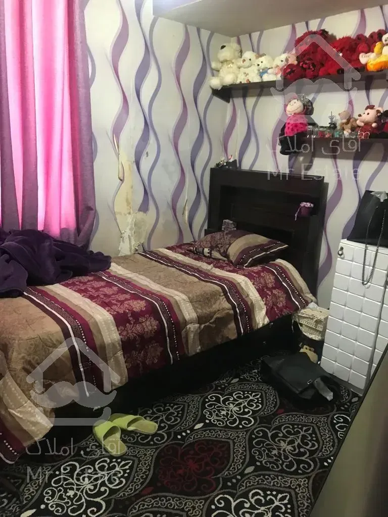 فروش ۵۸ متر ۲ خواب، تک واحد، دونبش ، سالن پرده خور