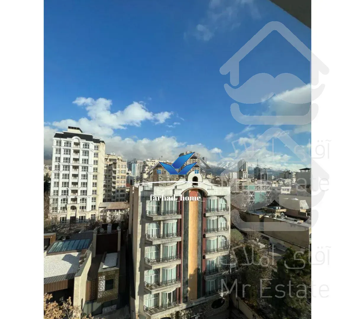 ۲۱۱ متر آخرین طبقات برج ویو ابدی در (فرشته)