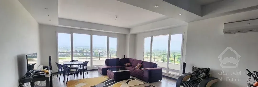 ۱۳۰ متری دو خواب شهرک برند دشت نور طبقه۶ برج