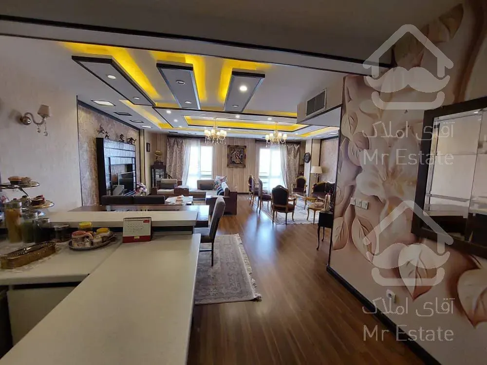 رهن ۱۴۴ متری دوخوابه فول دیزاین چیتگر