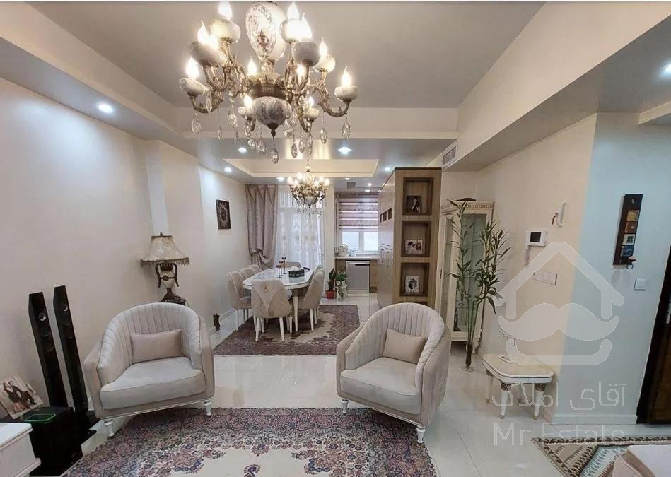 95 متر/ 2خواب /نوساز/دوکله نور