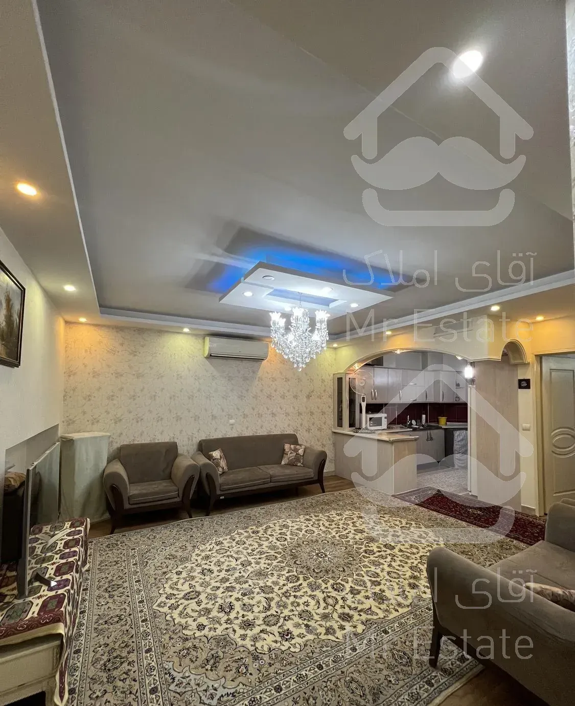 ۶۰ متر یکخوابه پارکینگ انباری آسانسور‌ شیخ هادی