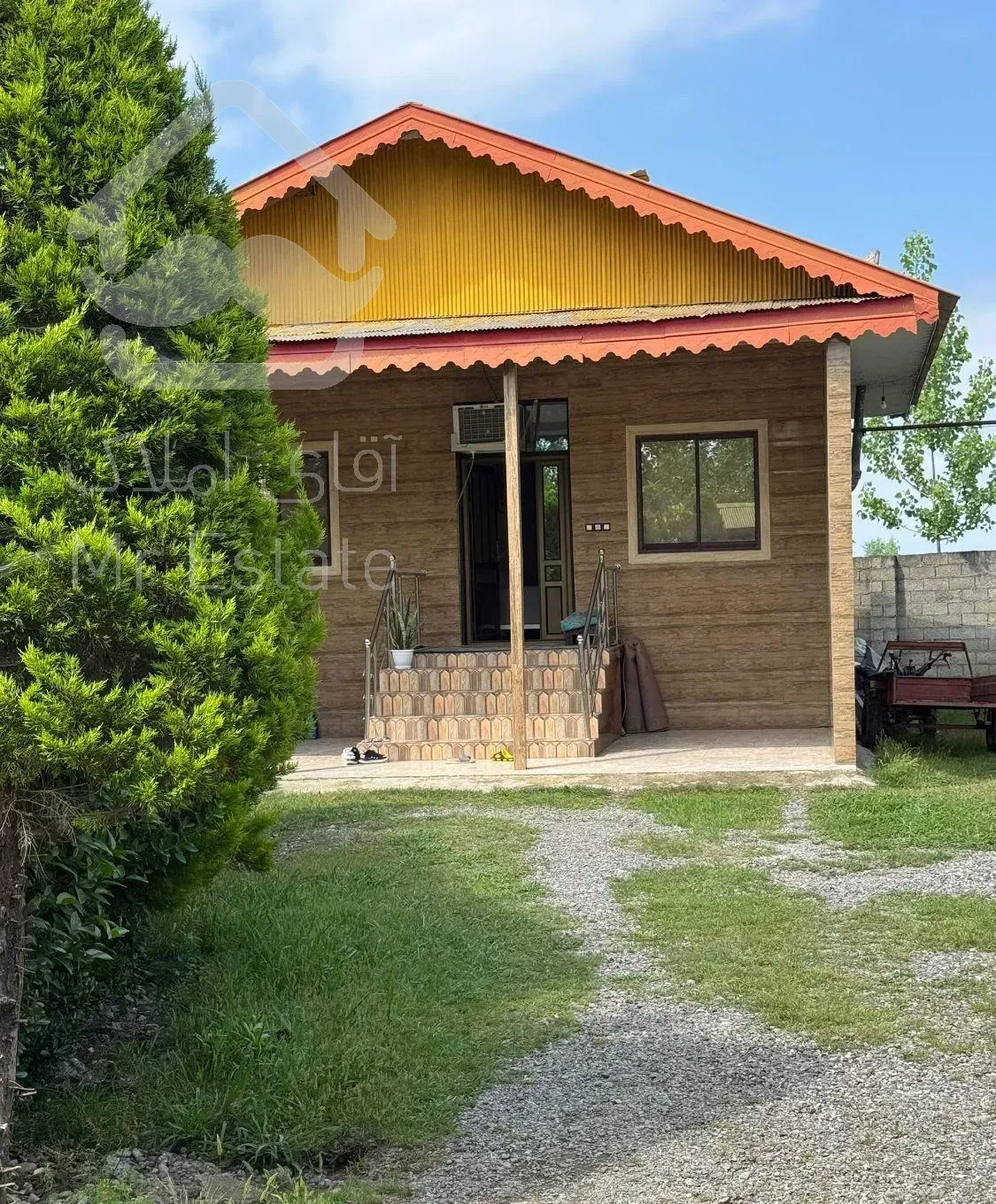 ۳۵۰۰ متر زمین و ۱۰۰ مار ویلا نوساز بر آسفالت جنگلی