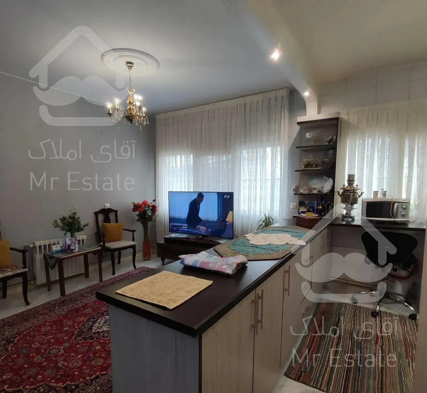 75 متر 1 خواب /غرق نور/ فول امکانات / بزرگمهر