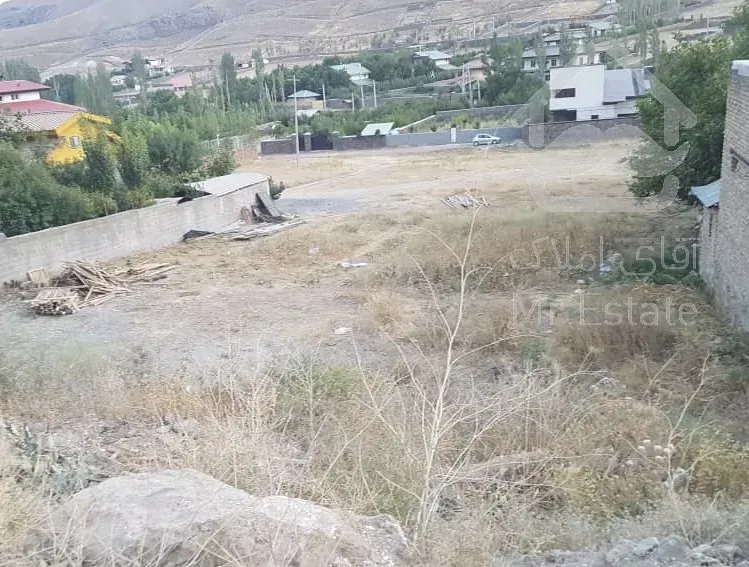 ۸۶۵ متر زمین کاربری باغ مسکونی بر جاده اصلی