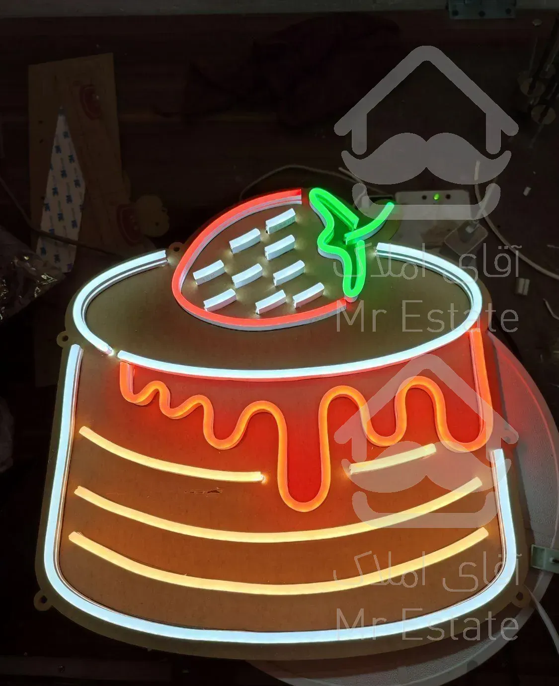 تابلو چنلیوم نئون فلکسی کامپوزیت چلنیوم