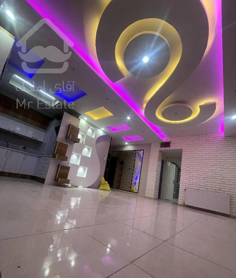 آپارتمان ۹۲ متری.دیزاین شده.دو واحدی.خوش نقشه