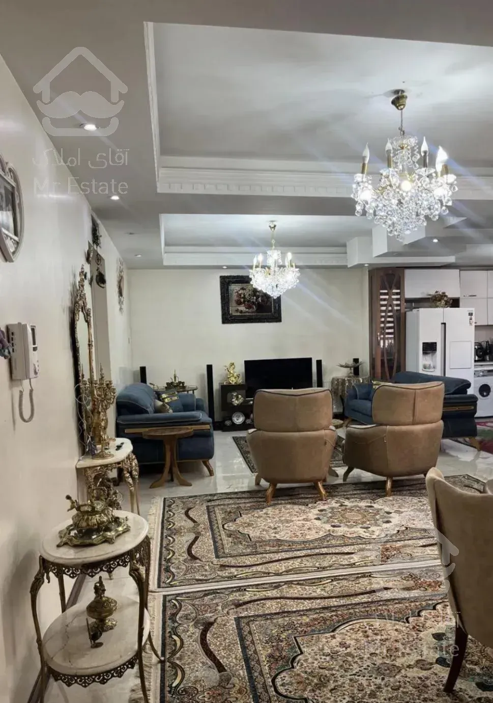 ۹۷ متر/فول امکانات/تخلیه/انتهای استاد معین