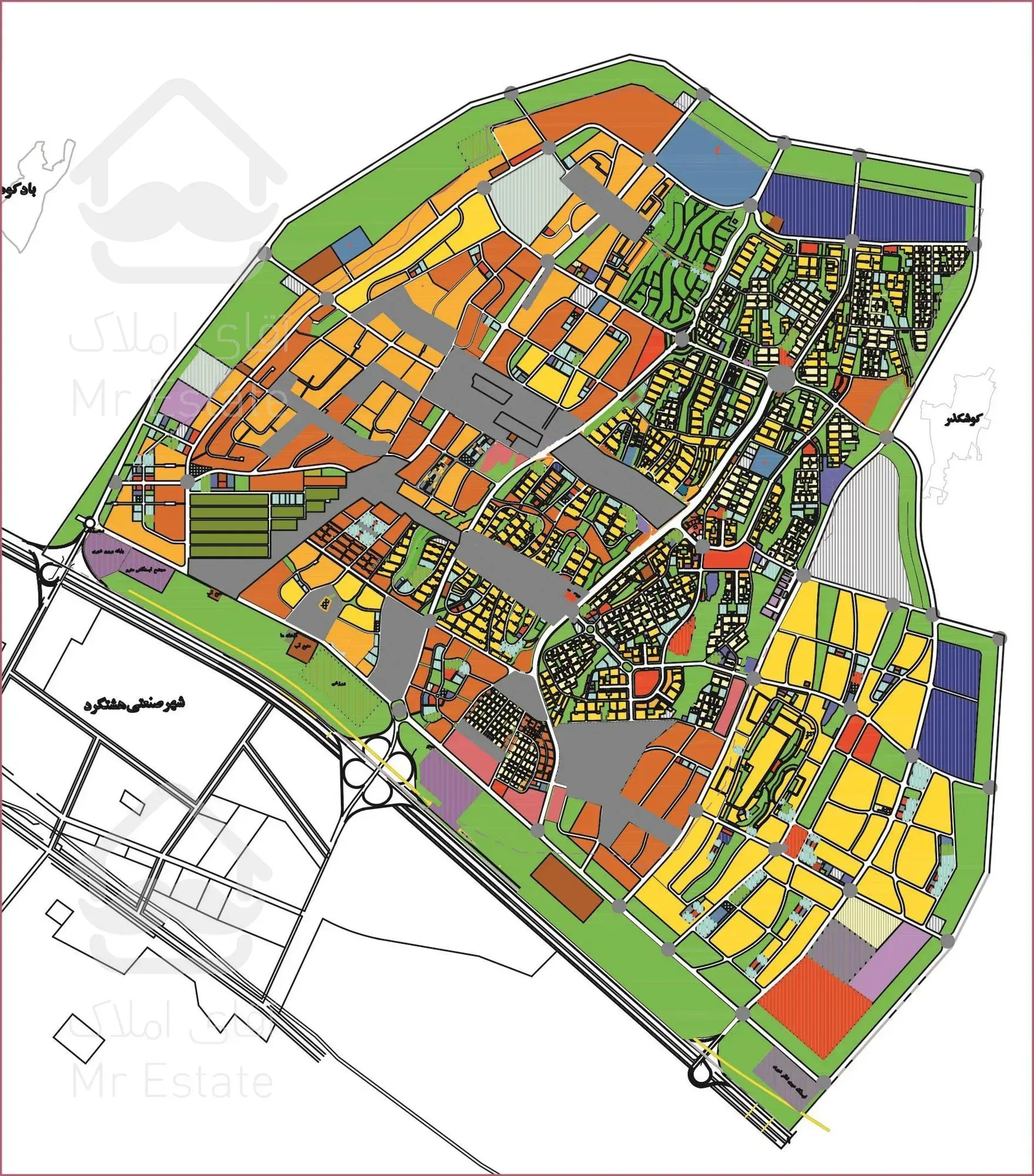 فروش زمین در شهر جدید هشتگرد