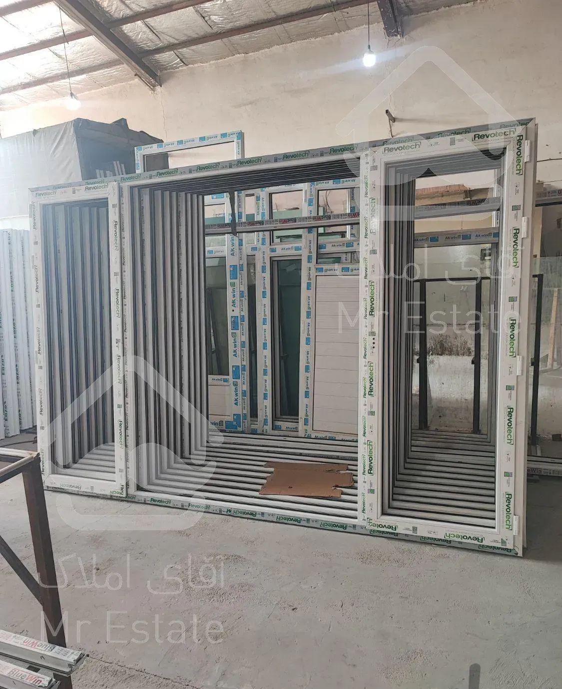 تولید درب و پنجره دوجدارهupvc مستقیم کارخانه توری