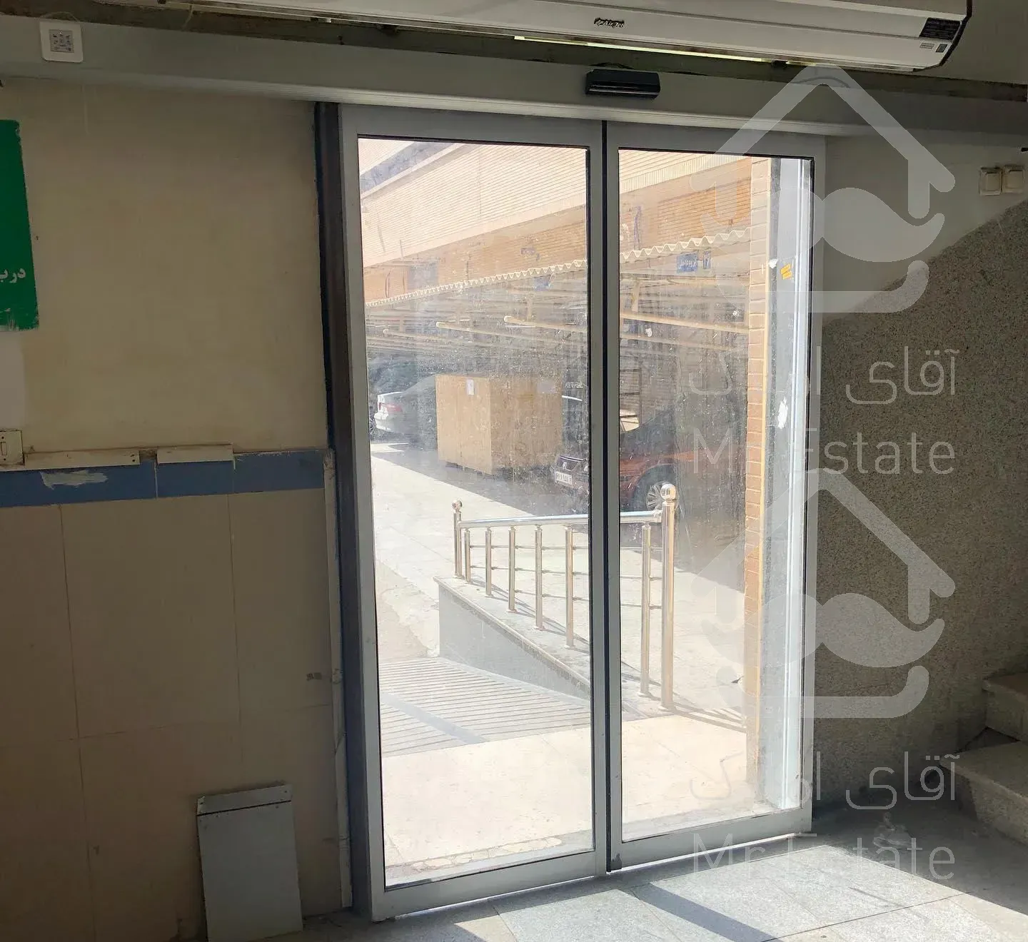 %درب اتوماتیک شیشه ای با کیفیت%