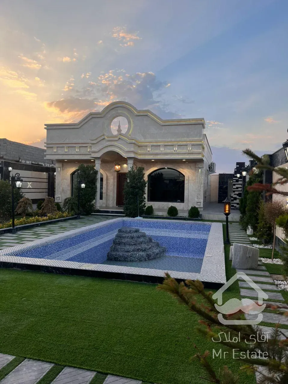 فروش باغ ویلا لوکس و مجلل 2 خوابه