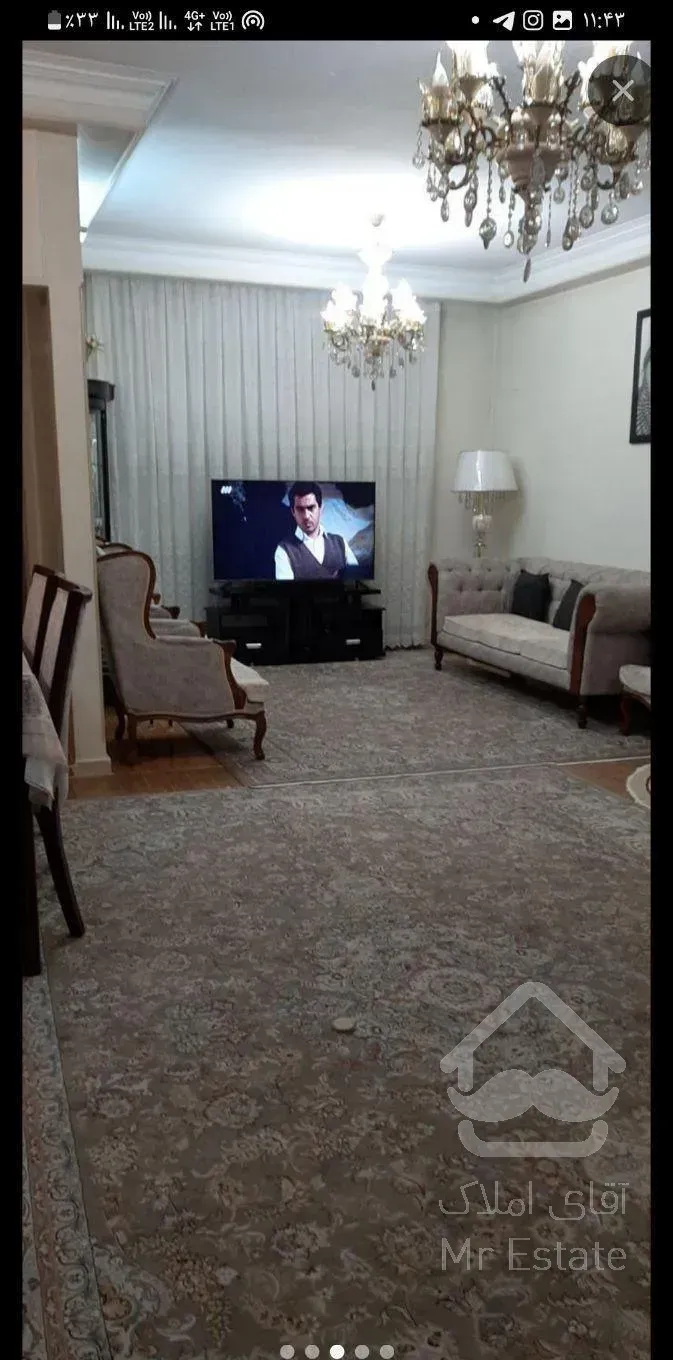 ۵۳ متر/تک خواب/کلینی/۵ دقیقه تا مترو پیروزی