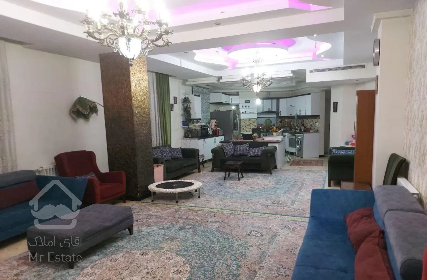 رهن آپارتمان ۱۱۵ متری ۲ خوابه در قنات‌کوثر