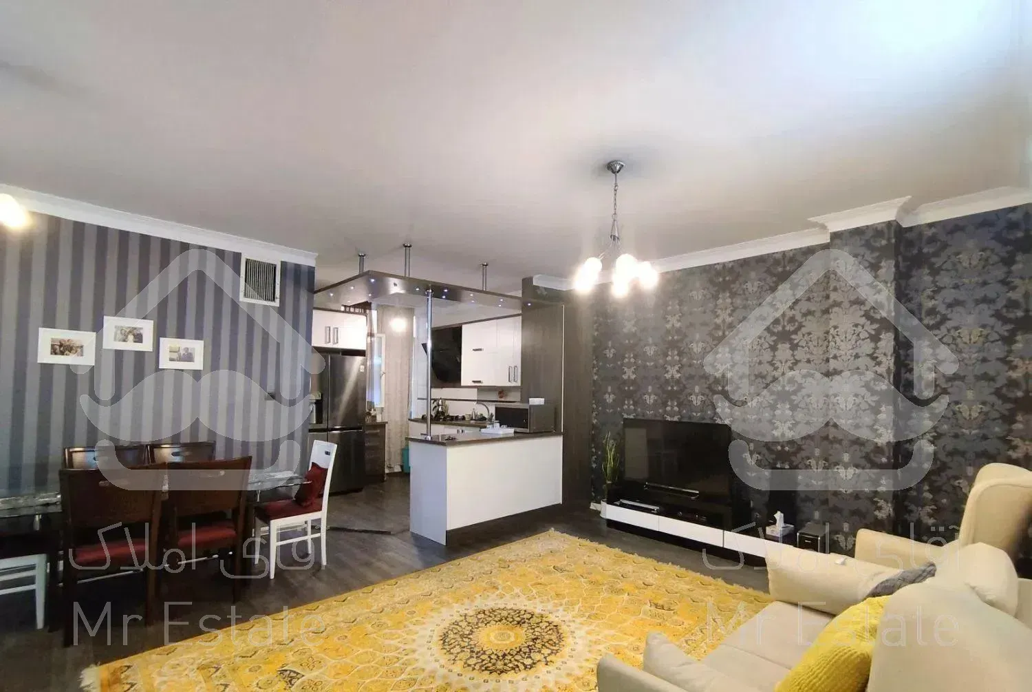 ۶۸متر خوش نقشه بین فلکه سوم و چهارم