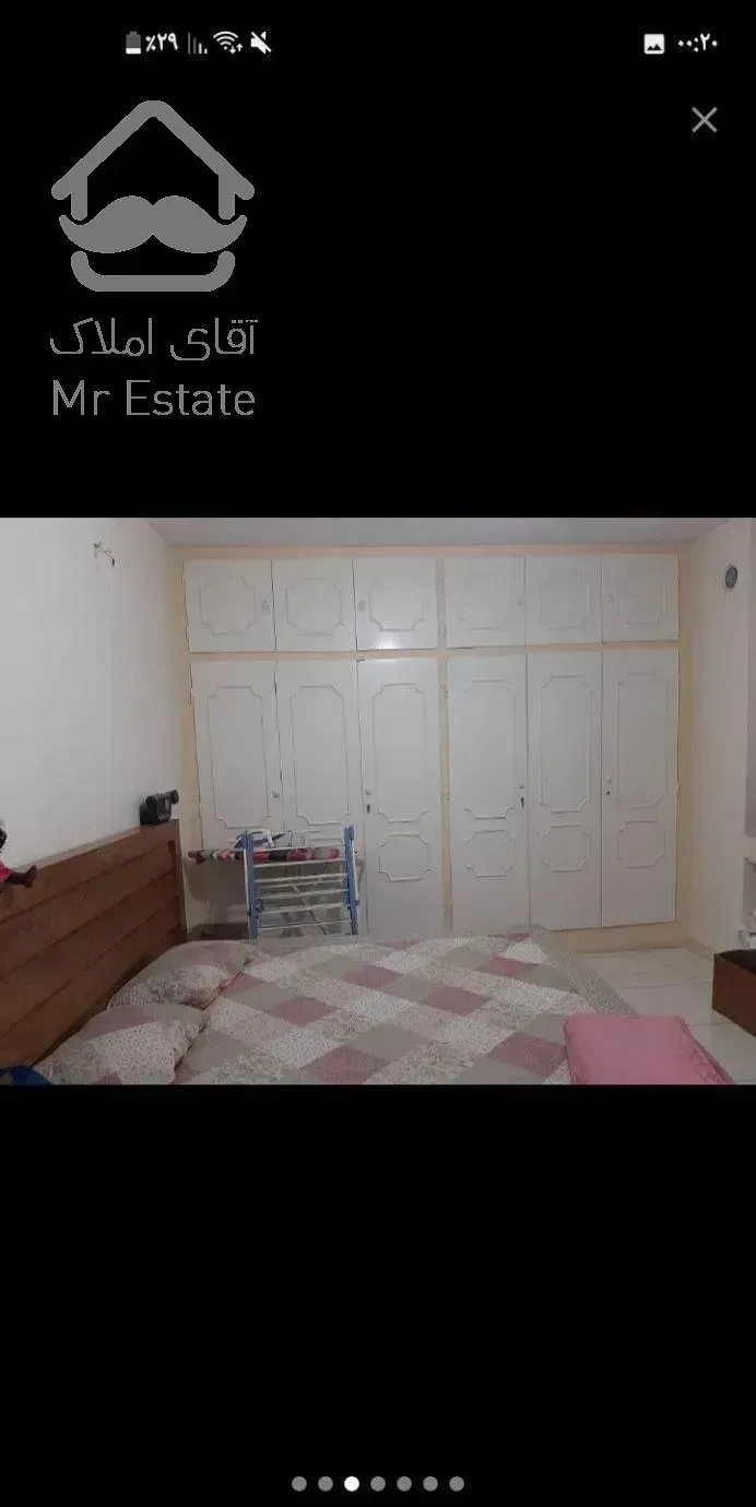 آپارتمان۱۳۲متر دوخوابه  تمیز درحد نوساز