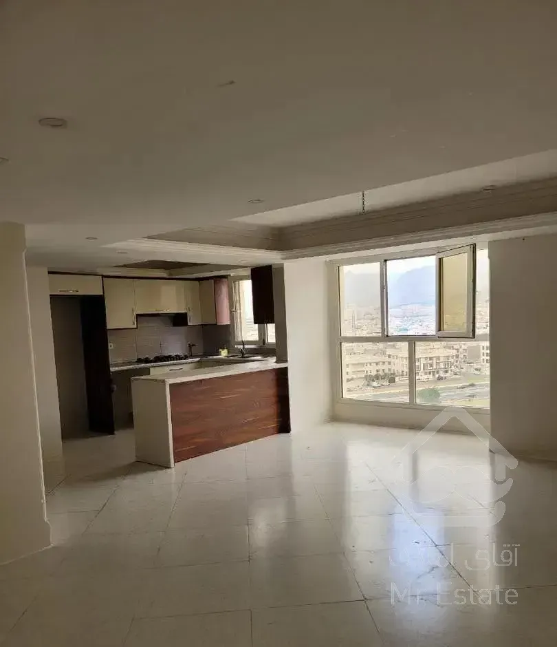 شهرک چشمه 120متر 2خواب طبقه آخر برج ویو دار