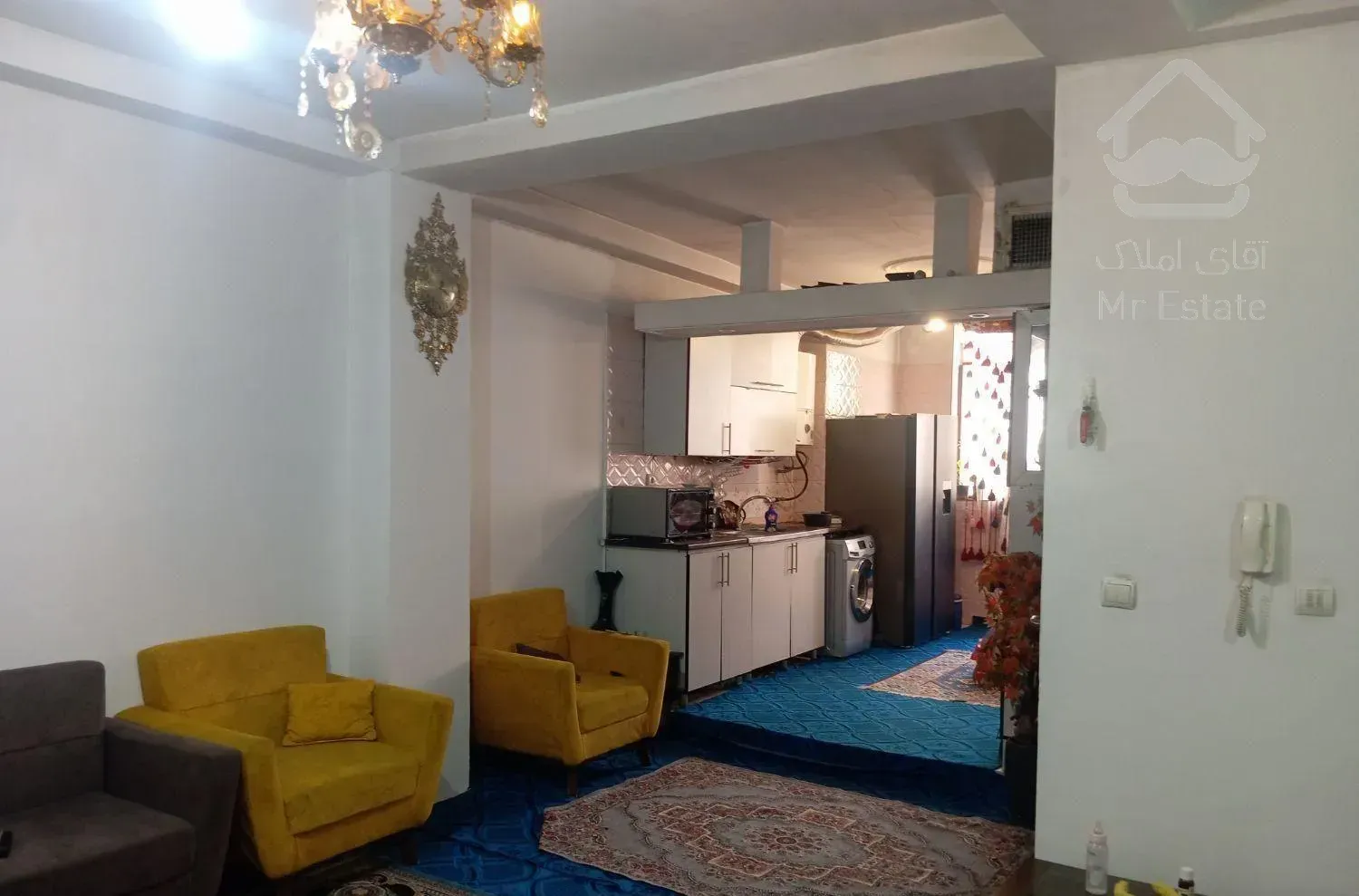 فروش آپارتمان ۶۳ متری ۱ خوابه طبقه ۴ در یافت‌آباد